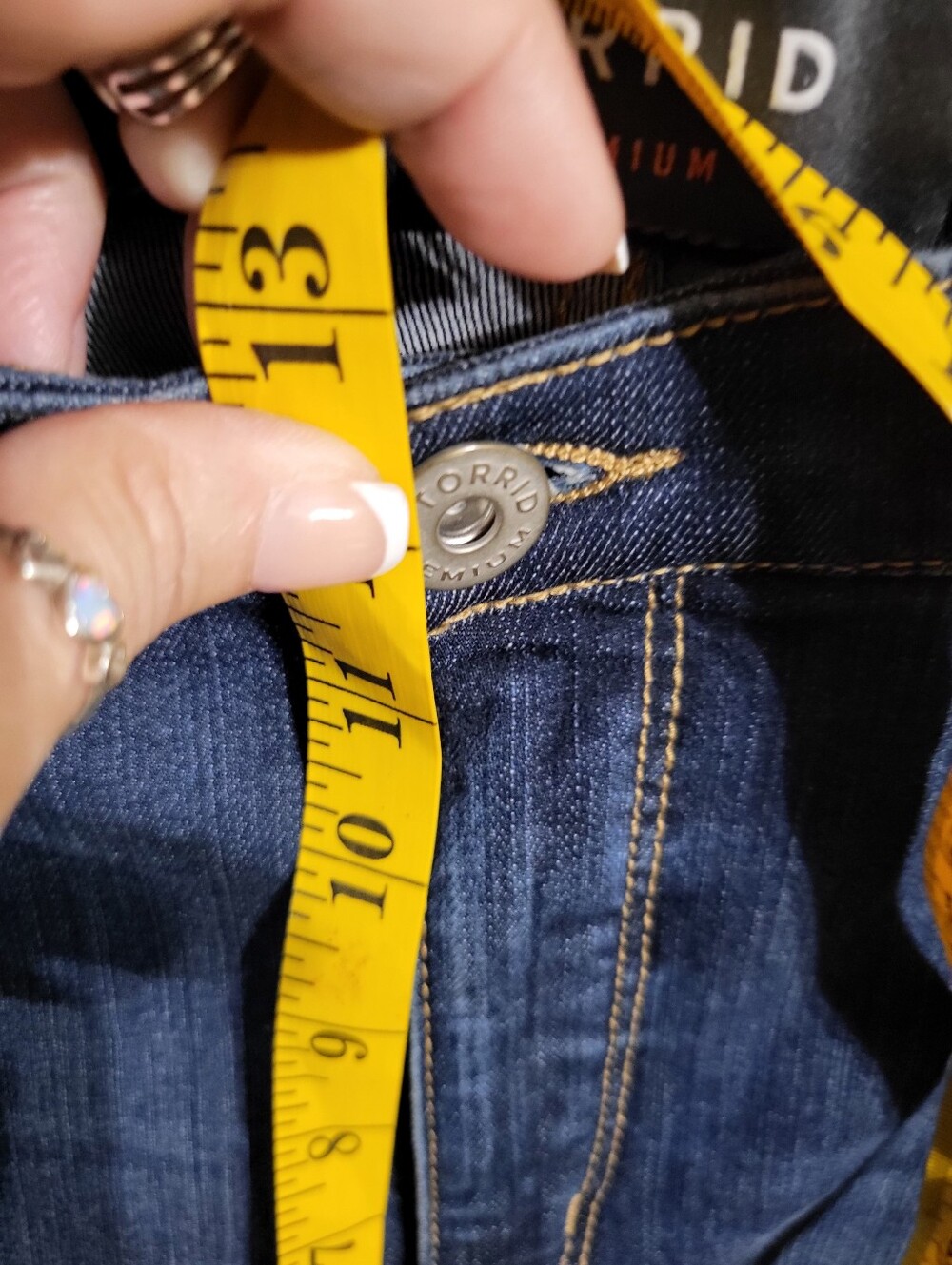 TORRID SKY HIGH SKINNY JEANS SZ 22R - Picture 8 of 9